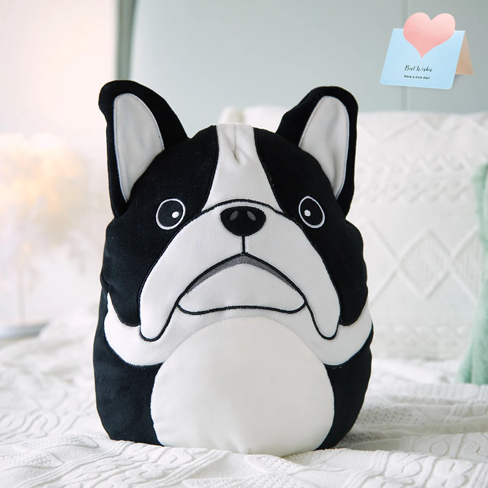 Boston Terrier Stuffed Cushion