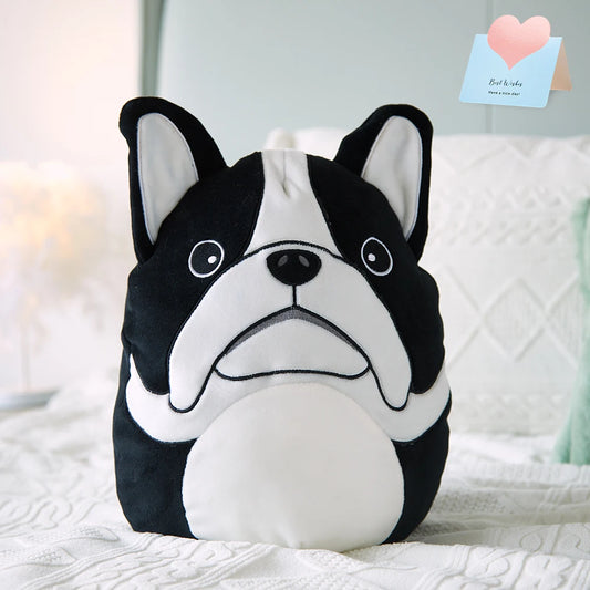 Boston Terrier Stuffed Cushion