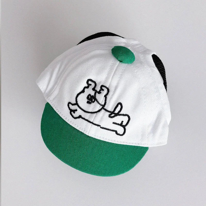 Dog Embroidery Hat