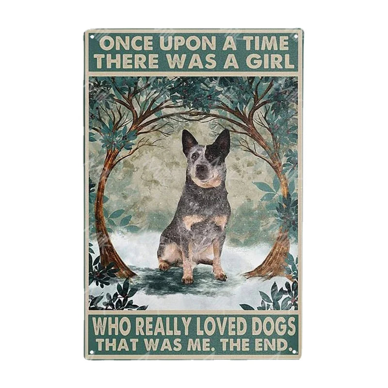 Heeler Vintage Metal Signs