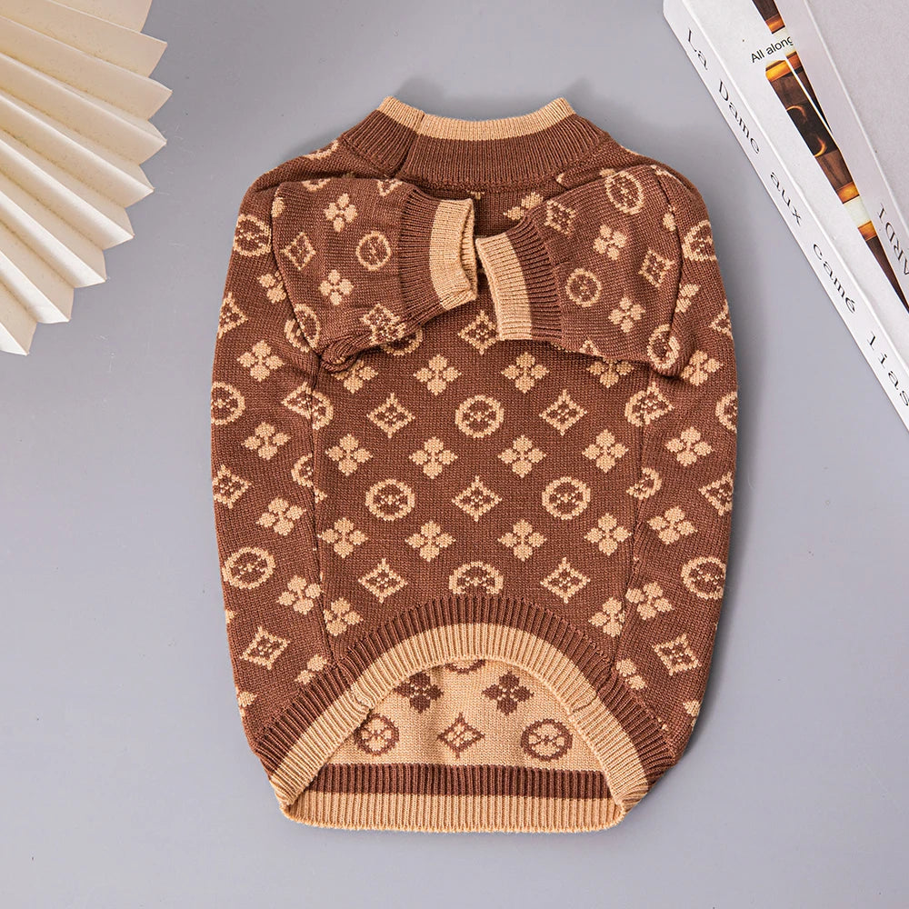 Autumn Winter Yorkie Designer Sweater