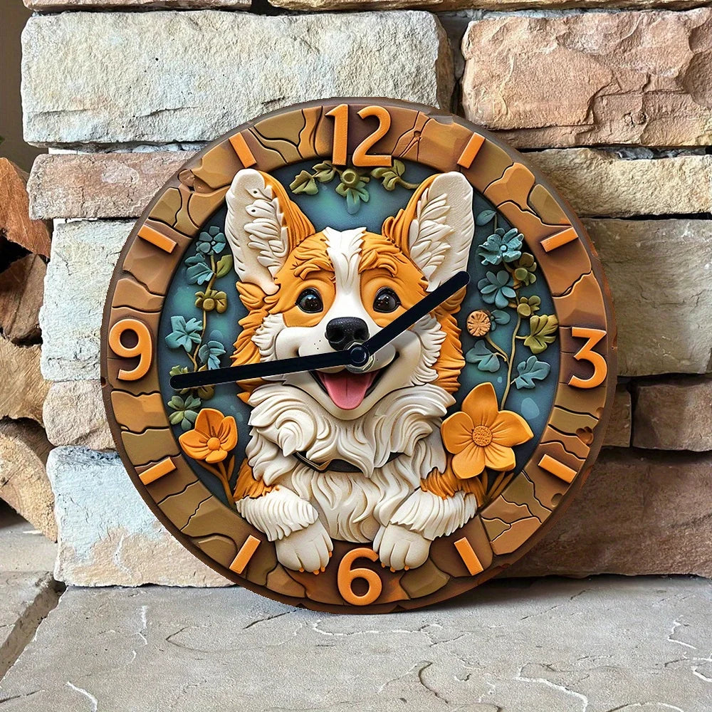 Corgi Decorative Wall Clock