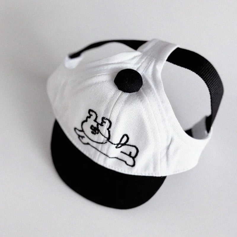 Dog Embroidery Hat