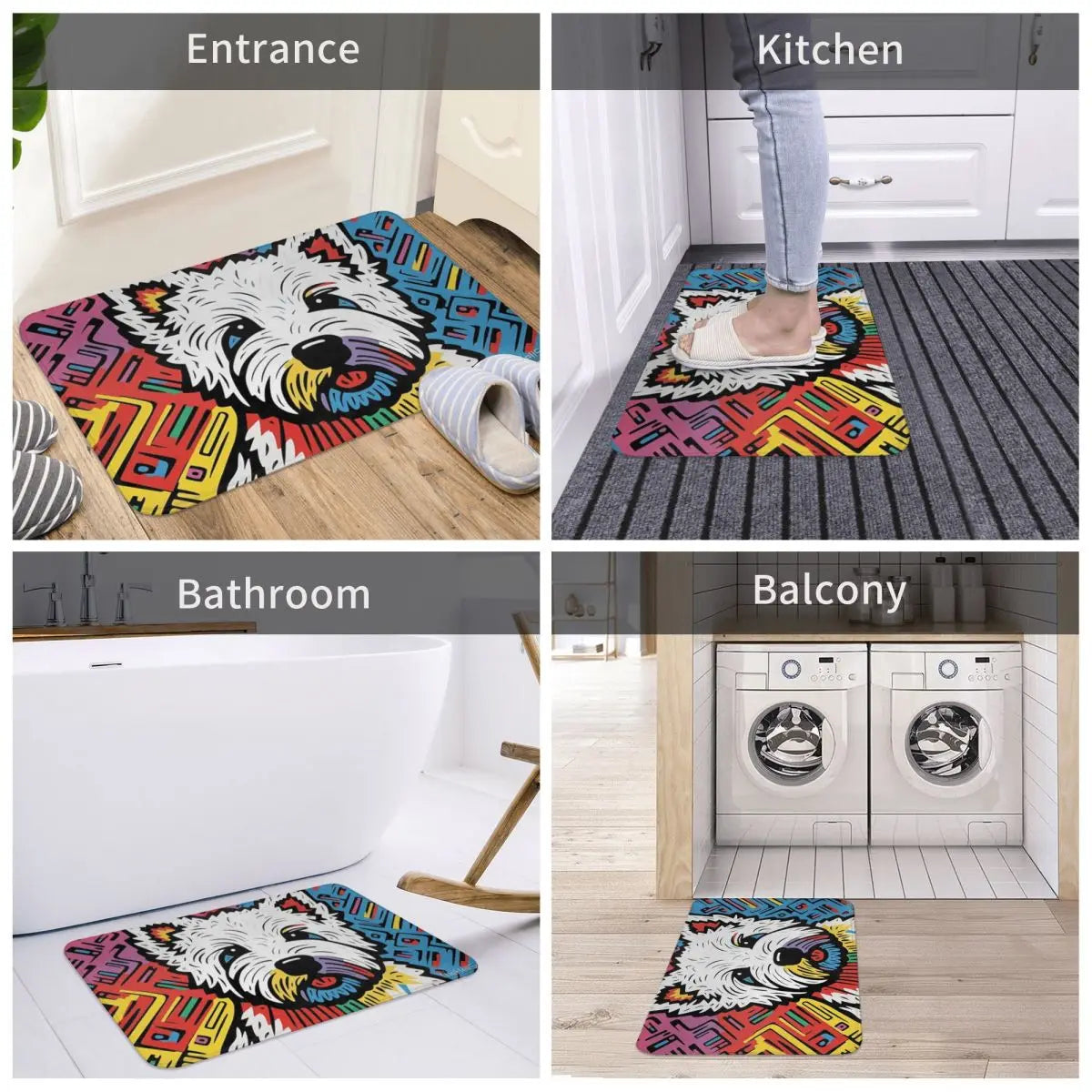 Westie Home Decorative Doormat