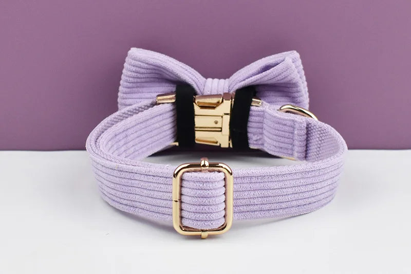 Pink Purple Dog Harness Set