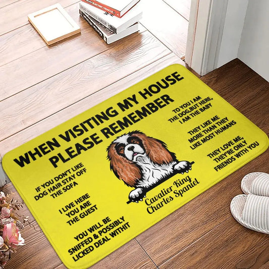 Cavalier Home Rules Doormat