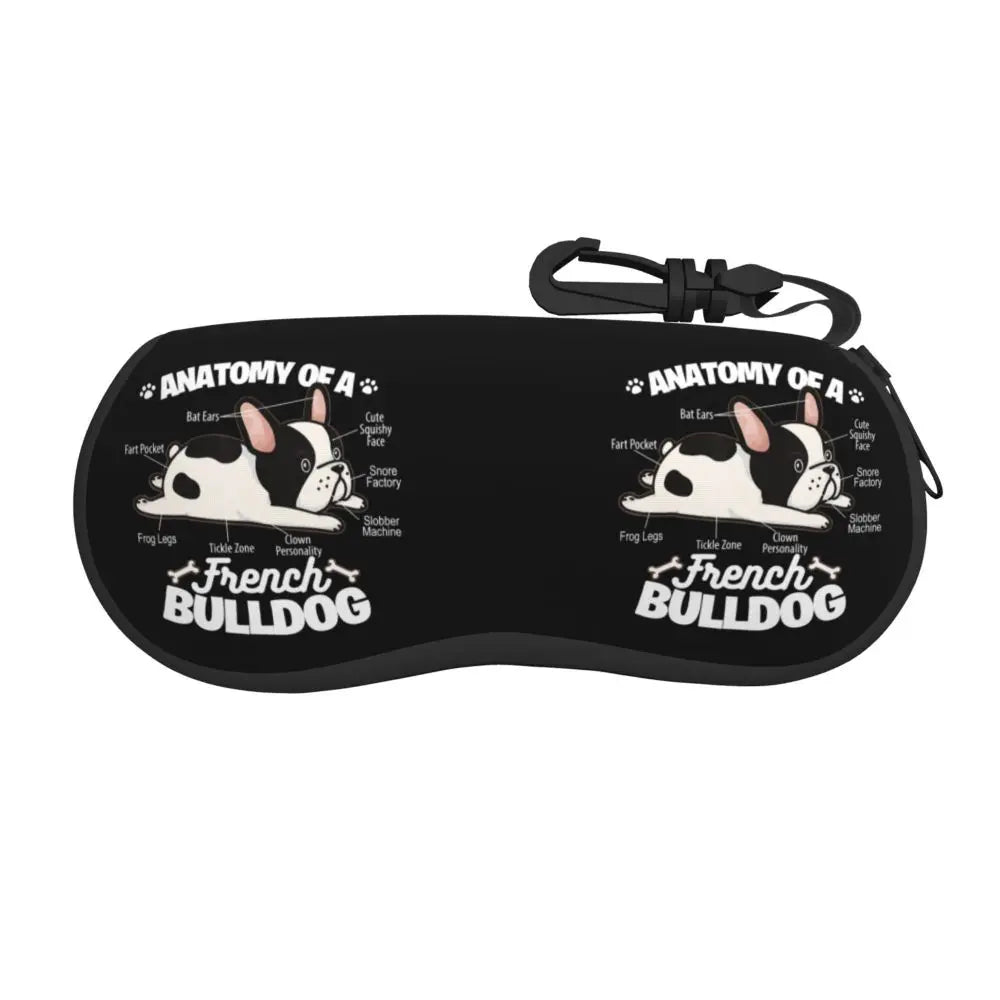 French Bulldog Eyeglasses Cases