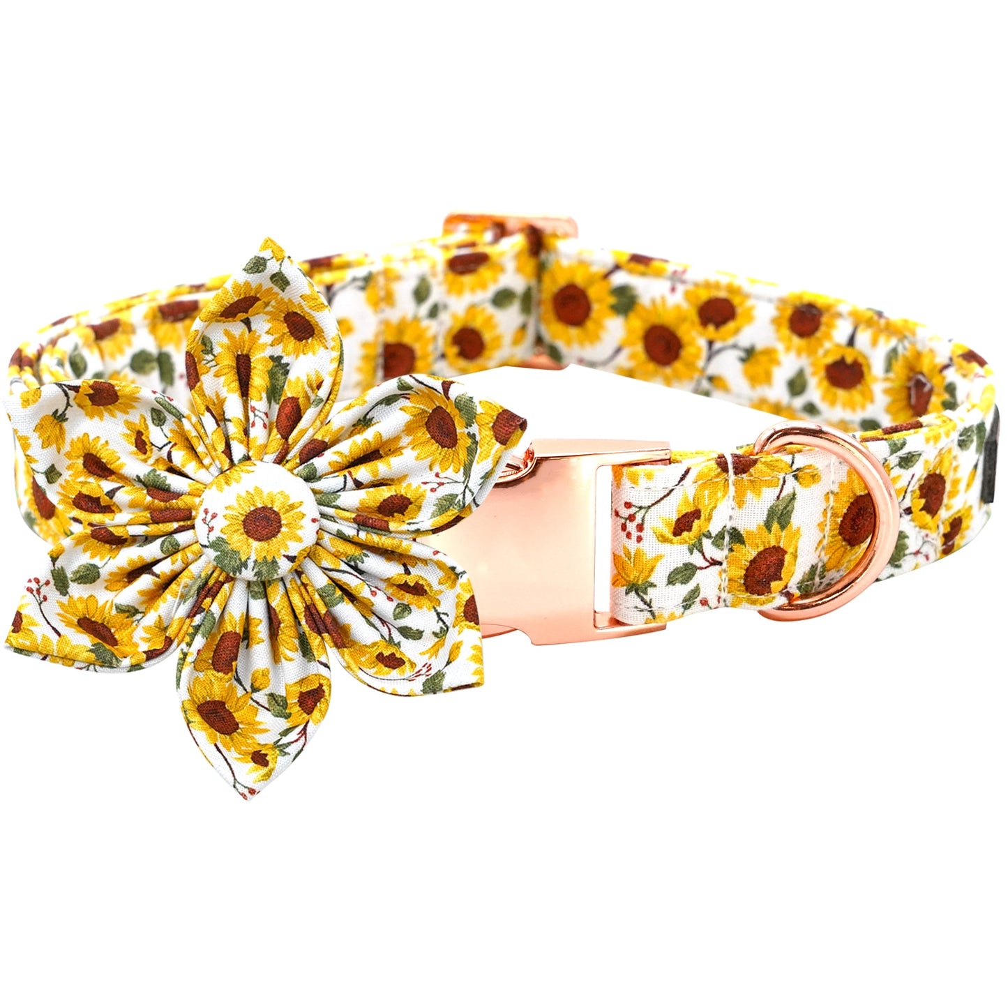 Floral Collar Bows Leash