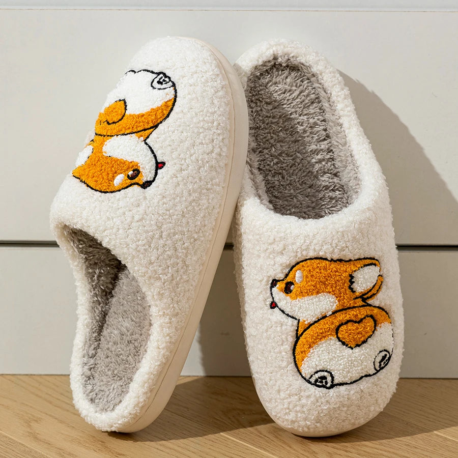 Corgi Lover Indoor Slippers