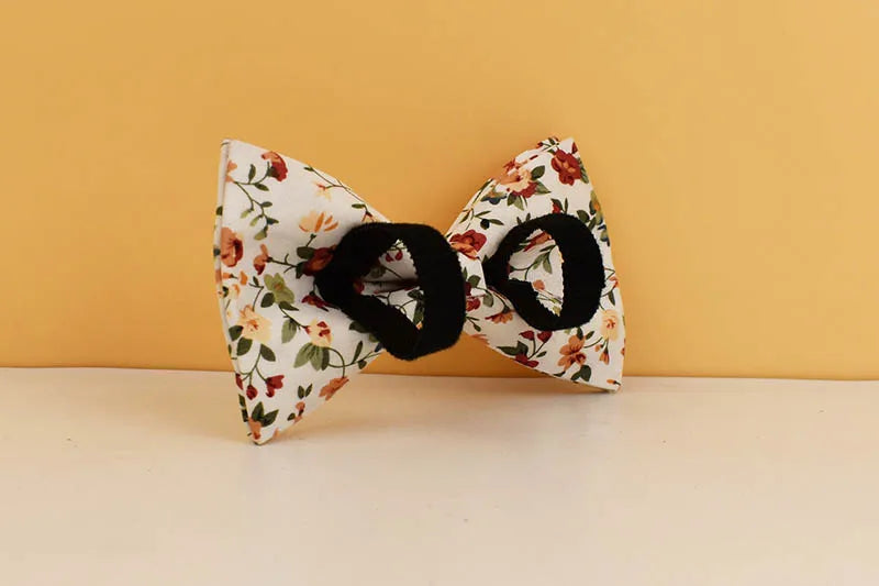 Personalized Floral Dog Harness Set