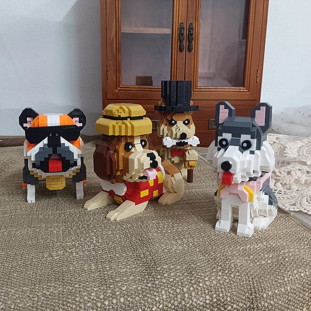 DIY Shiba Inu Block Toys