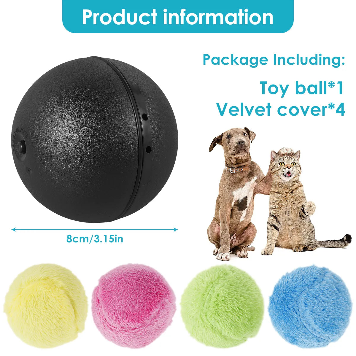 Active Pet Dog Rolling Ball