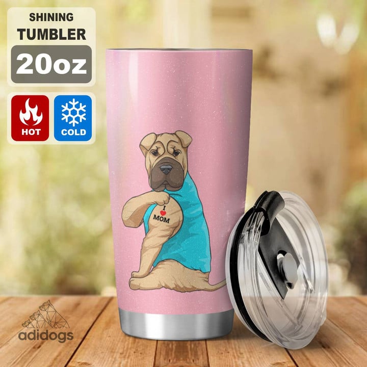 Shar pei Mama Tumbler