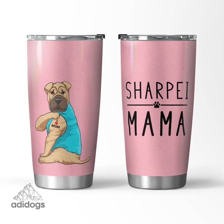 Shar pei Mama Tumbler