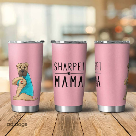 Shar pei Mama Tumbler