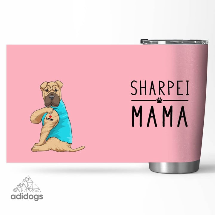 Shar pei Mama Tumbler