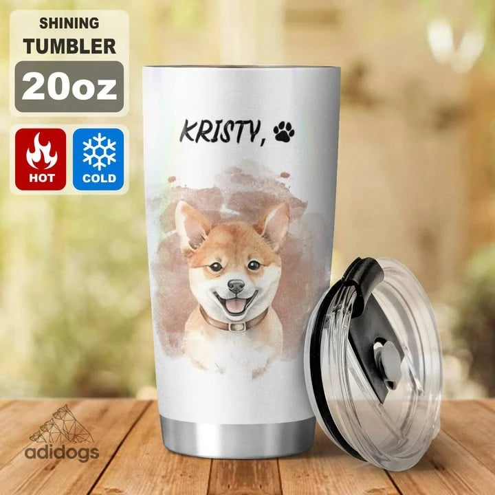 Shiba Inu Dear Mommy Tumbler