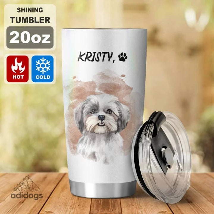 Shih Tzu Dear Mommy Tumbler