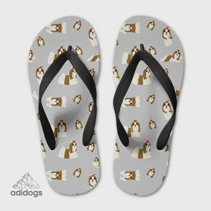 Shih Tzu Lovers Flip Flops