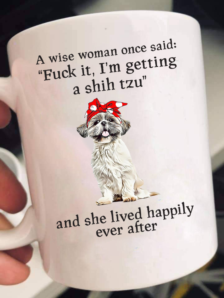 Getting A Shih Tzu Mugs