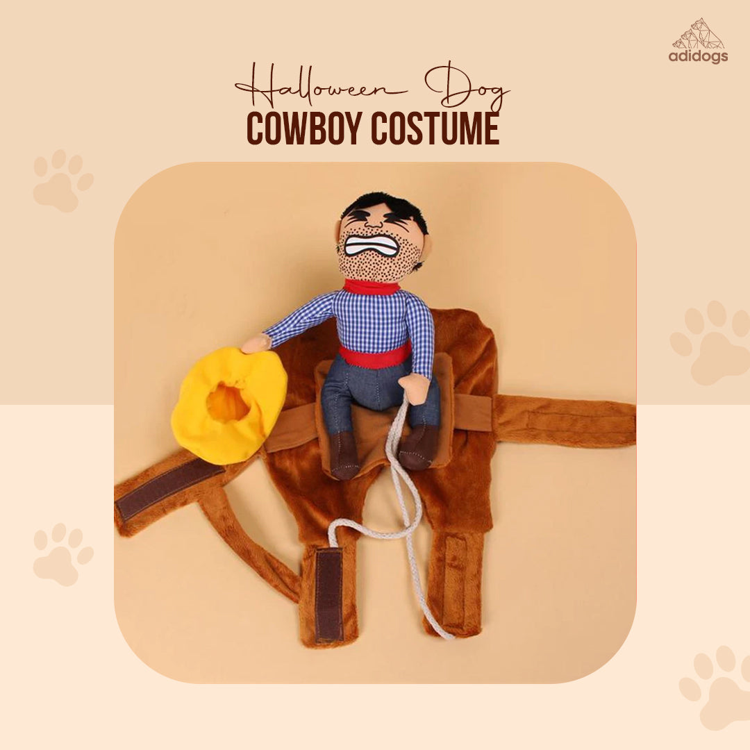 Halloween Dog Cowboy Costume