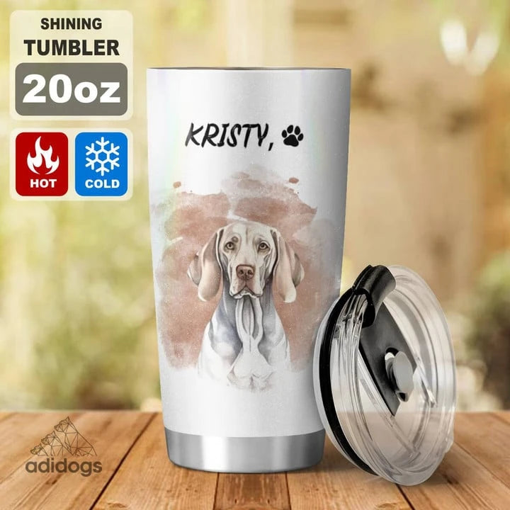 Weimaraner Dear Mommy Tumbler