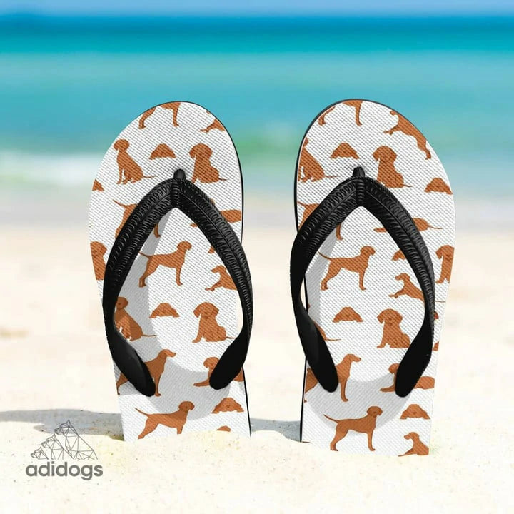 Vizsla Lovers Flip Flops