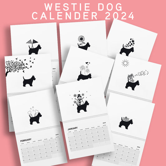 Westie Calendar 2024