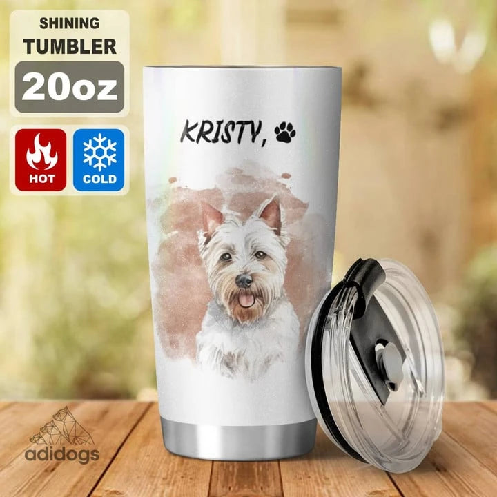 Westie Dear Mommy Tumbler