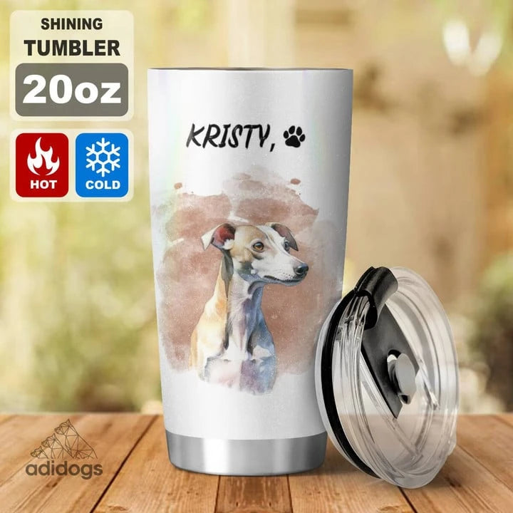 Whippet Dear Mommy Tumbler