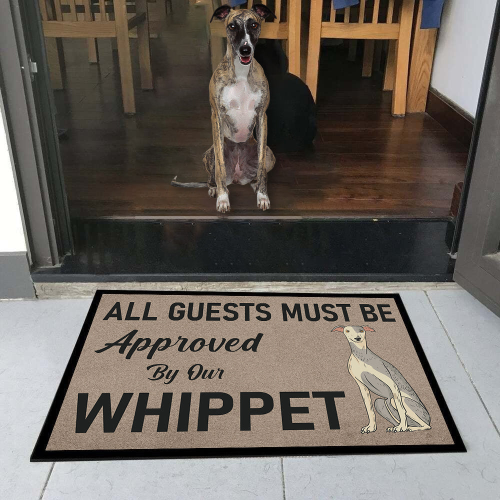 Approved By Whippet Doormat