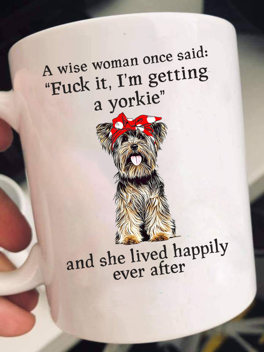 Getting A Yorkie Mugs