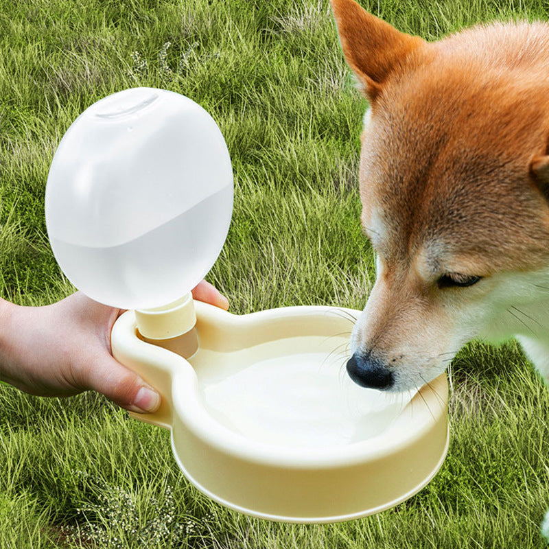 Travel Pet Water Dispenser Bowl