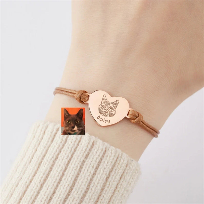 Pet Memorial Custom Bracelet