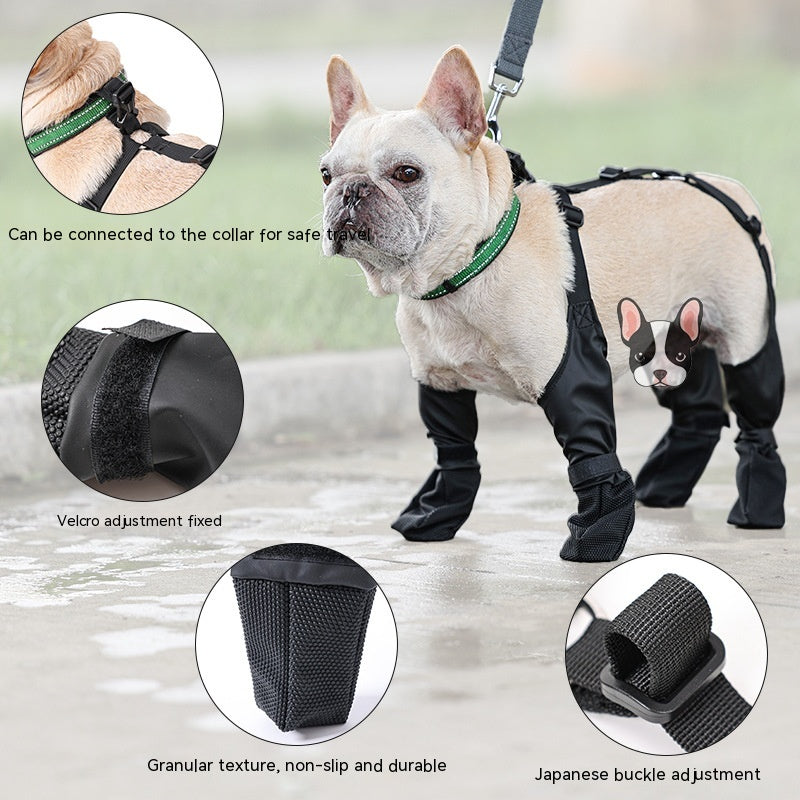 Adjustable Waterproof Dog Boots