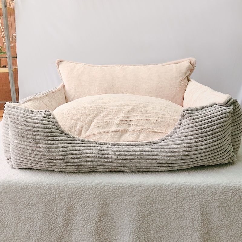 Washable Plush Pet Dog Bed