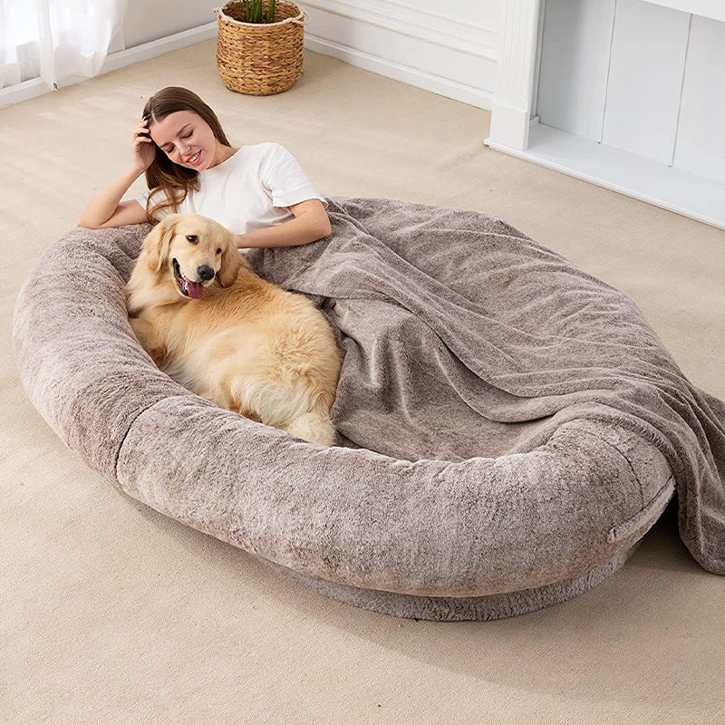 Human Dog Large Bed