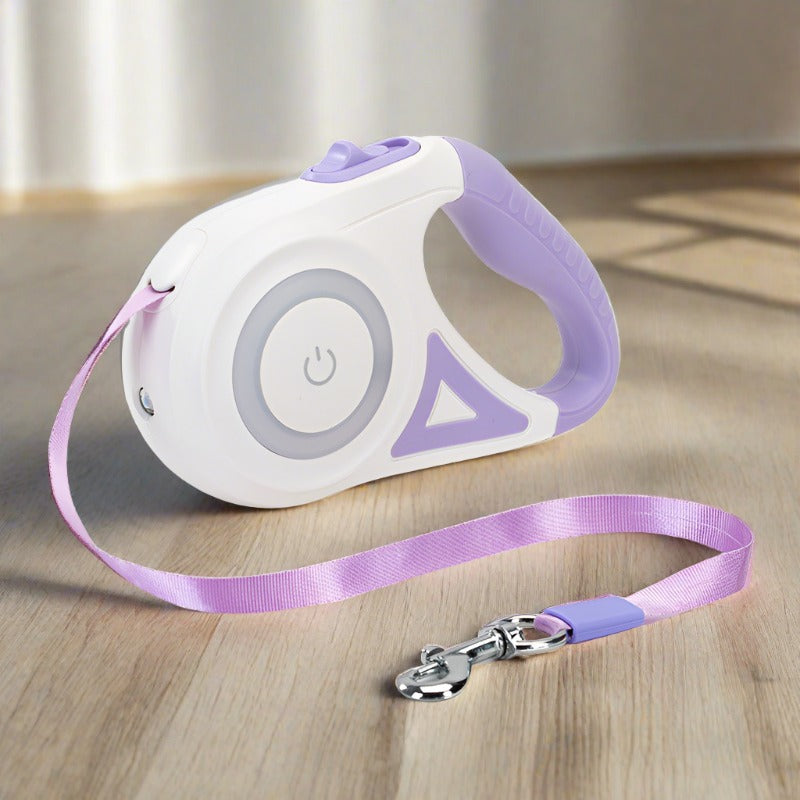 Dog Retractable Leash Collar