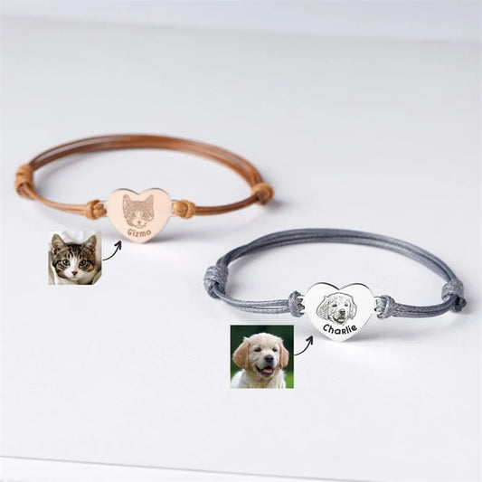 Pet Memorial Custom Bracelet