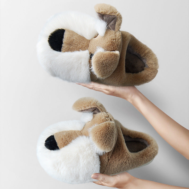 Schnauzer Warm Indoor Slippers