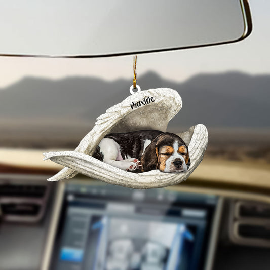 Beagle Sleeping Angel Hanging Car Pendants