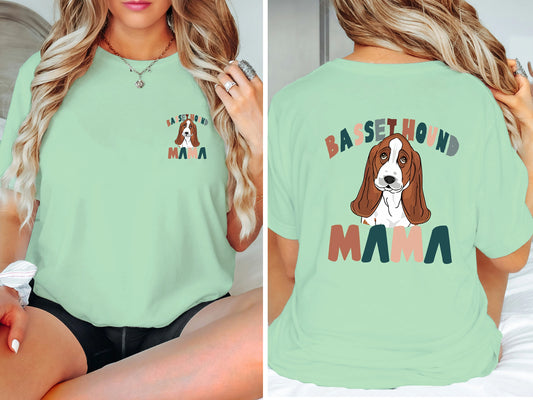 Basset Hound Mama Classic T-Shirts