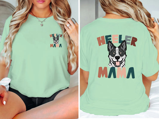 Blue Heeler Mama Classic T-Shirts