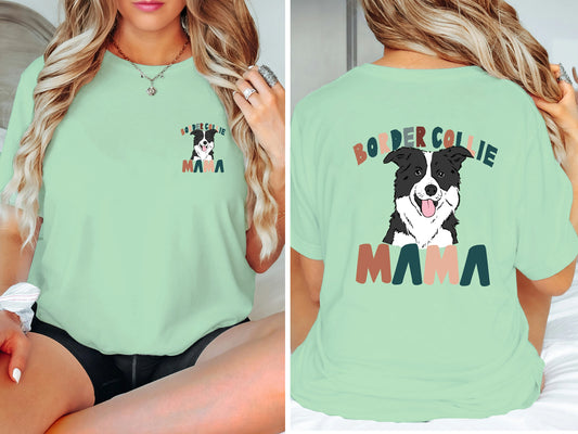 Border Collie Mama Classic T-Shirts