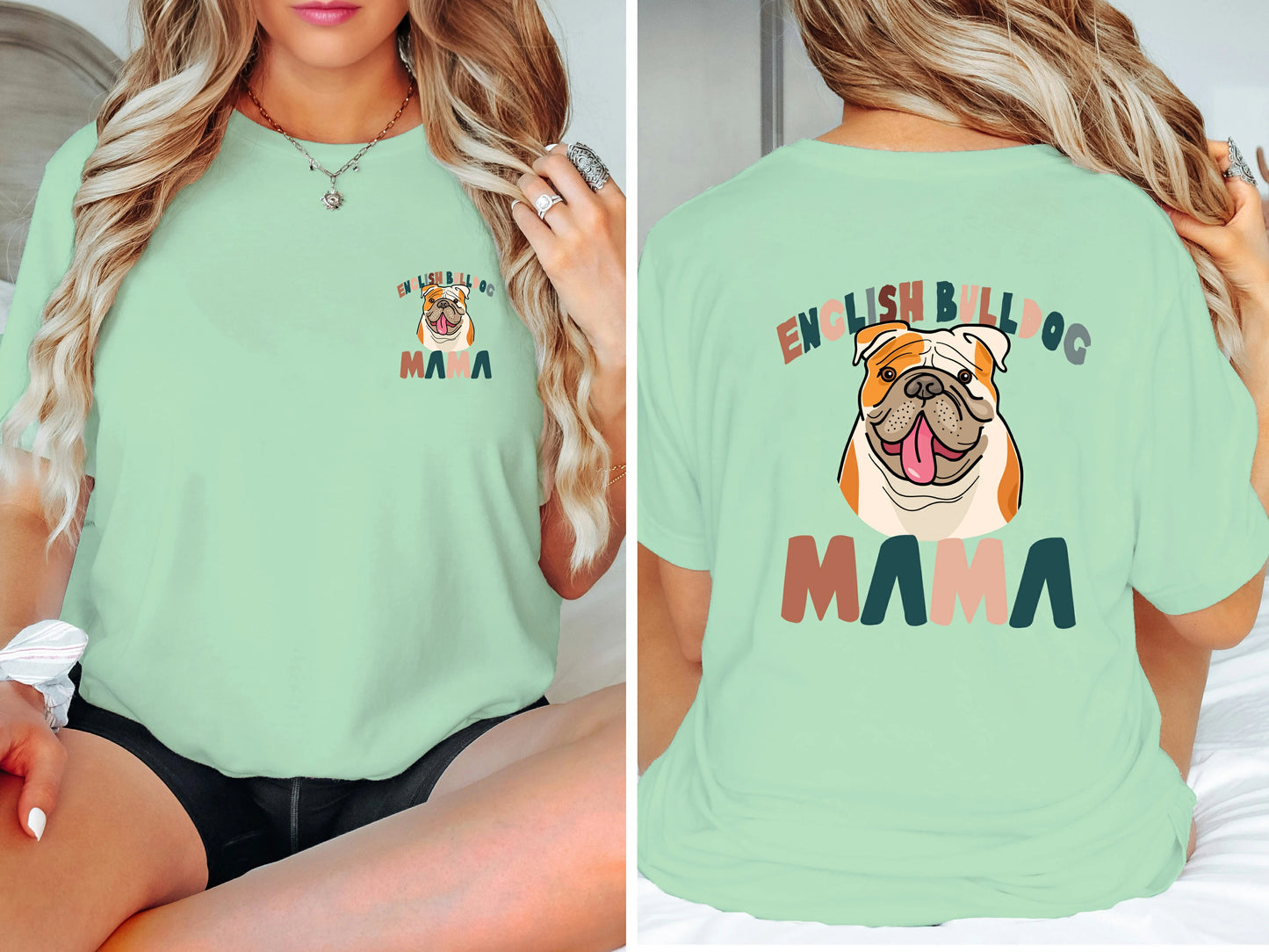 Bulldog Mama Classic T-Shirts