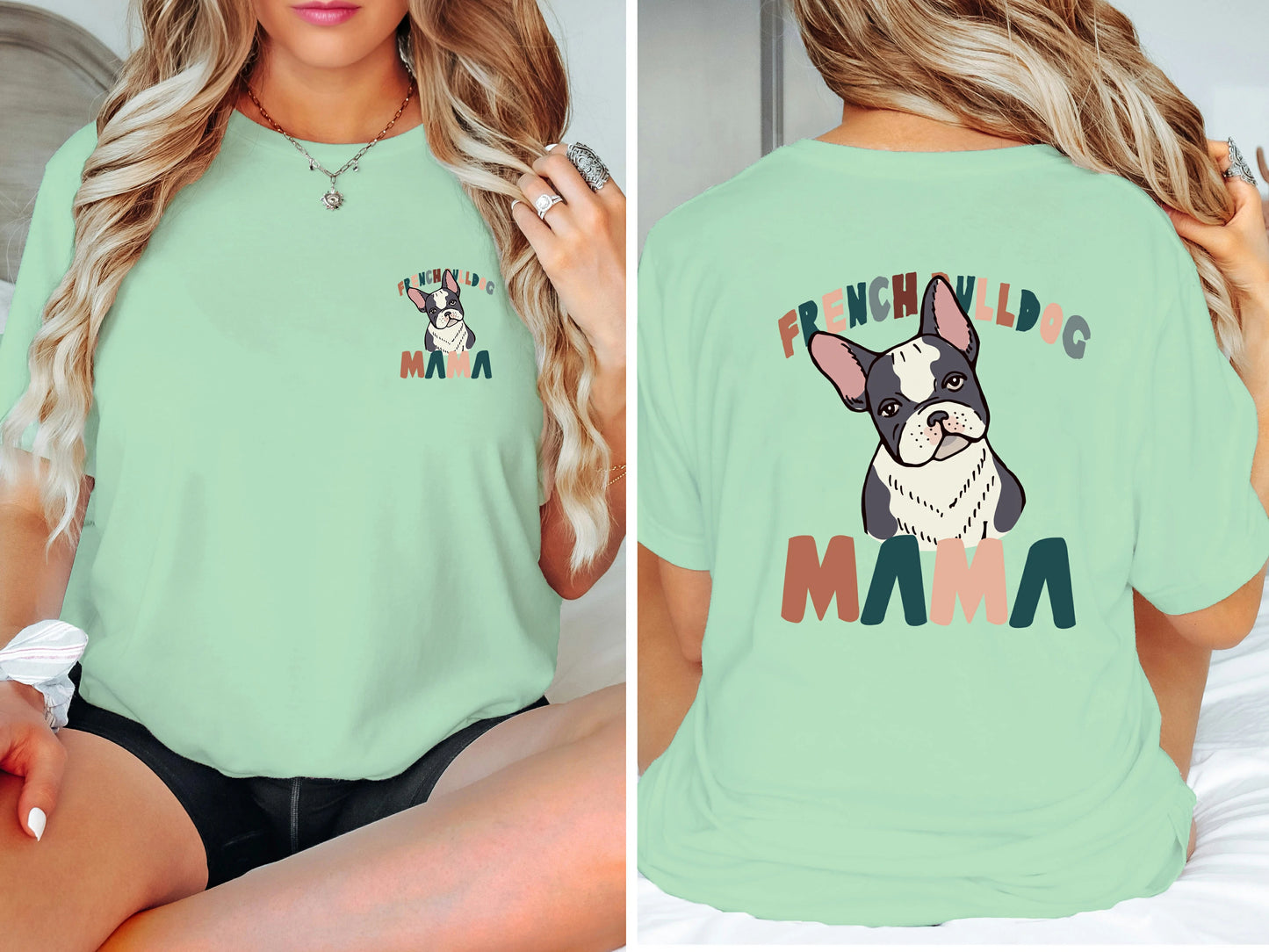 Frenchie Mama Classic T-Shirts