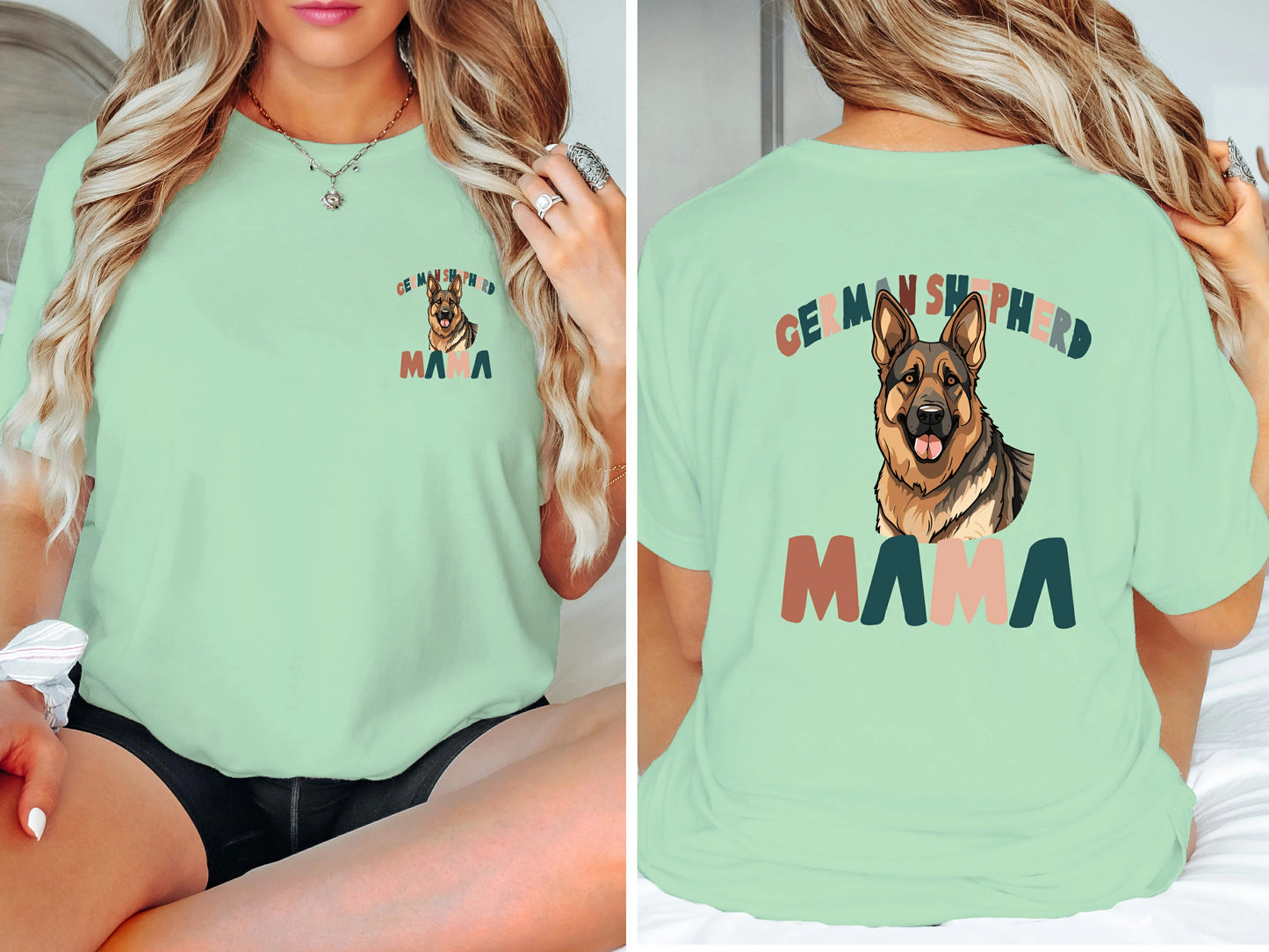 German Shepherd Mama Classic T-Shirts