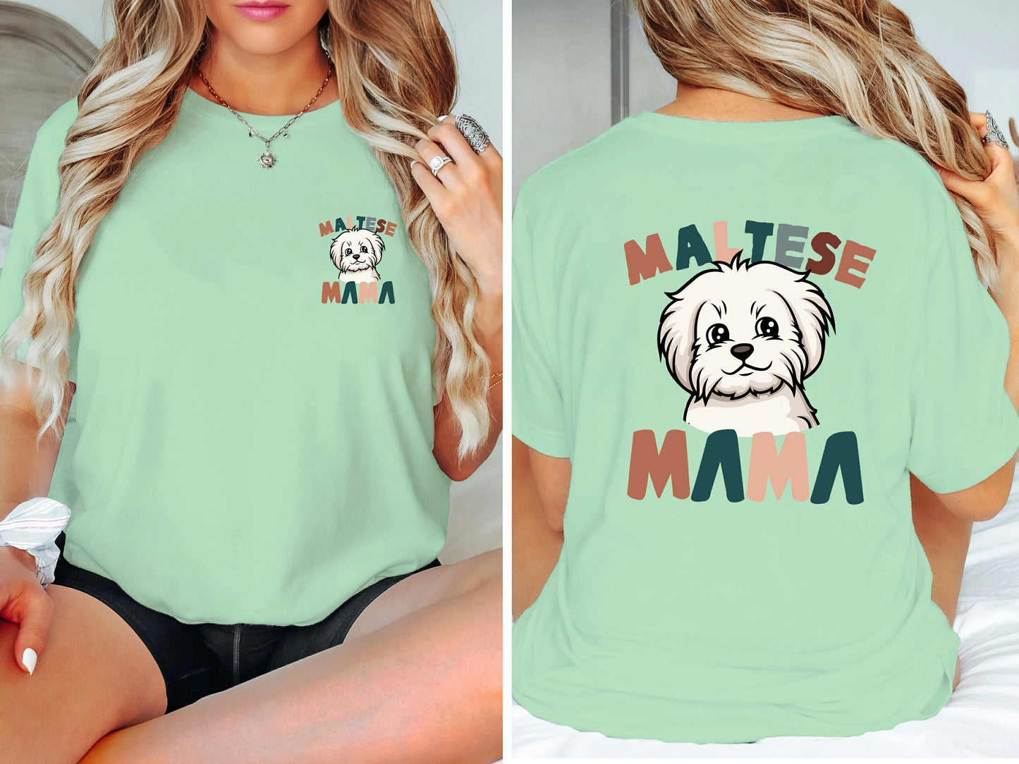 Maltese Mama Classic T-Shirts