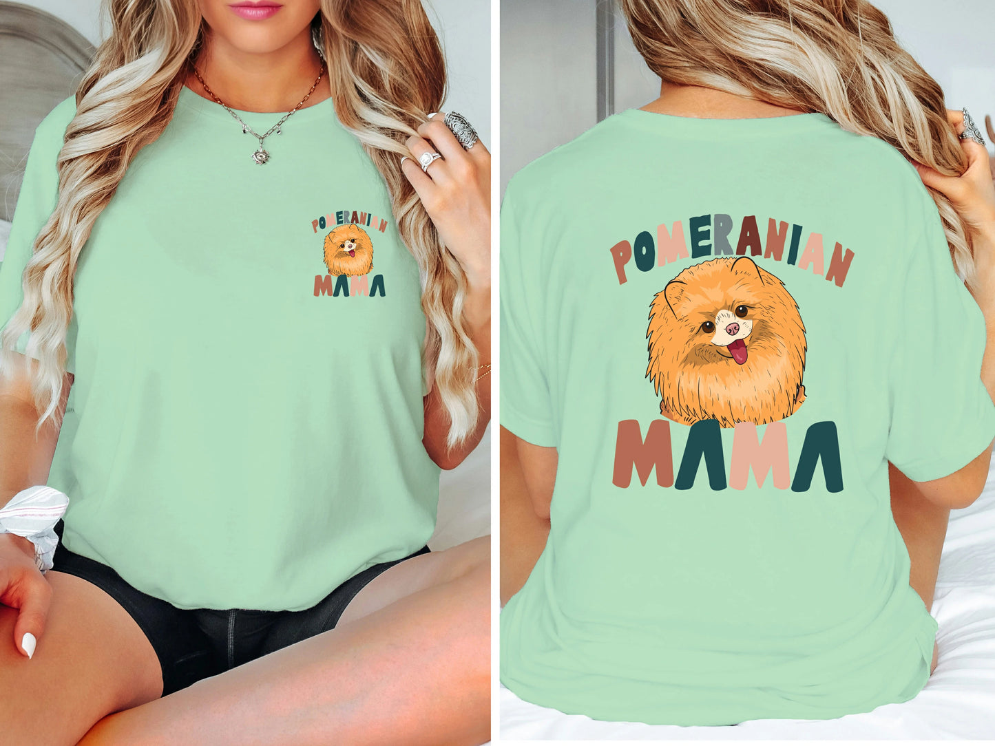 Pomeranian Mama Classic T-Shirts