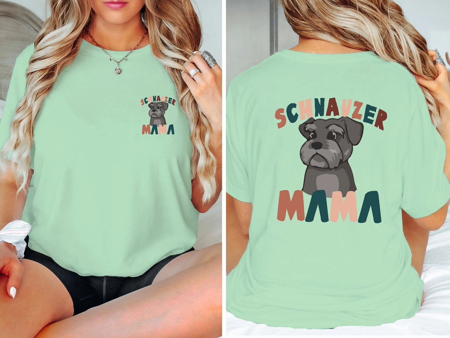 Schnauzer Mama Classic T-Shirts